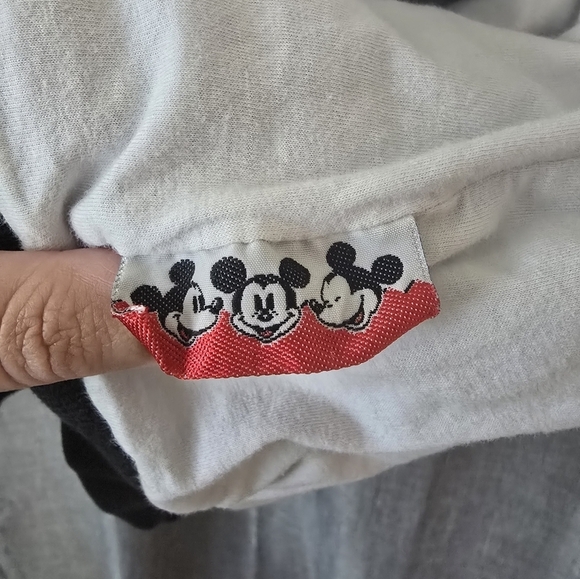 Vtg 1980s Reversible Mickey & Co Striped Goofy Sweatshirt Size L RARE - Picture 5 of 8